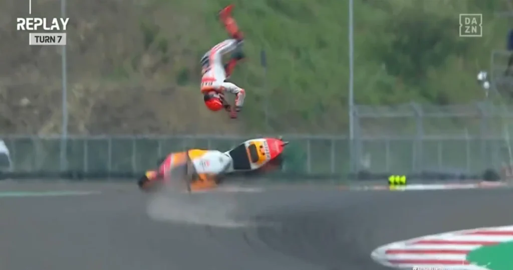 Desafíos y Sorpresas en el Gran Premio de Indonesia: La Caída de Márquez