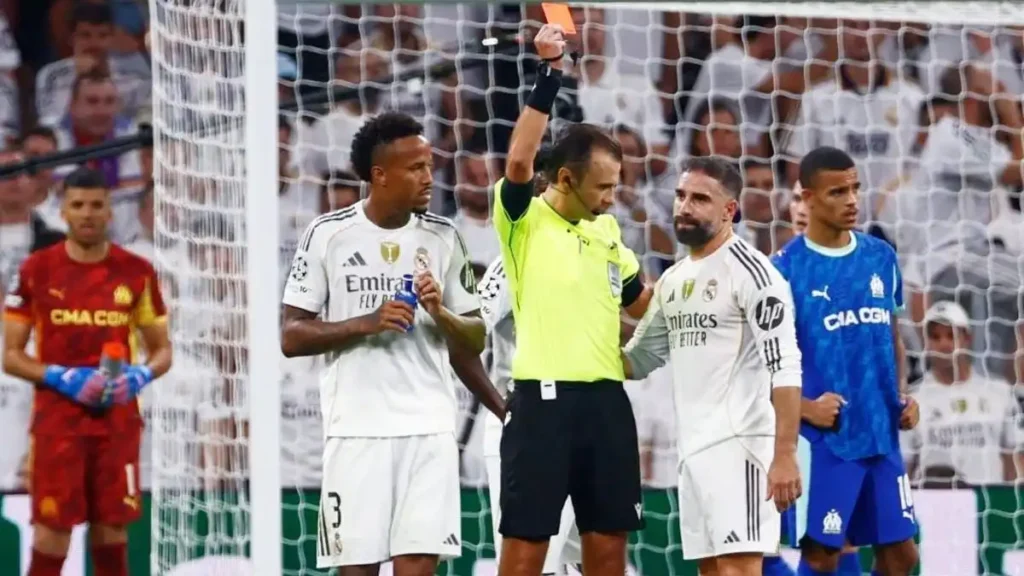 La Sanción de Carvajal: Un Golpe para el Real Madrid en la Champions
